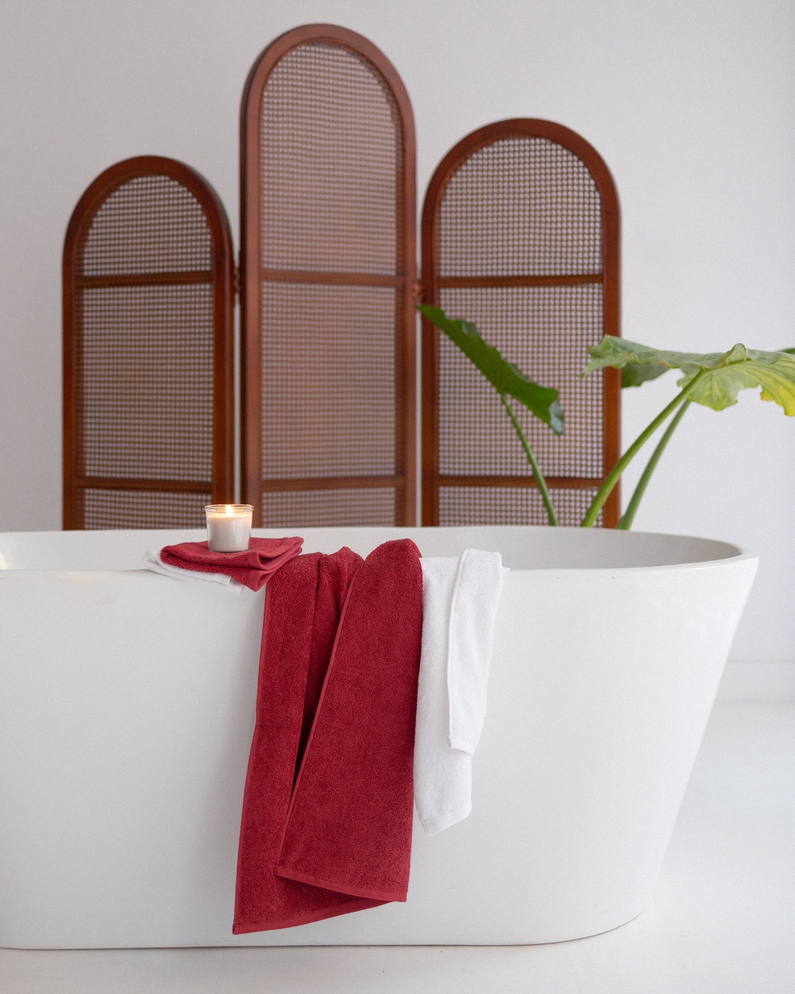Plain Bath Towels