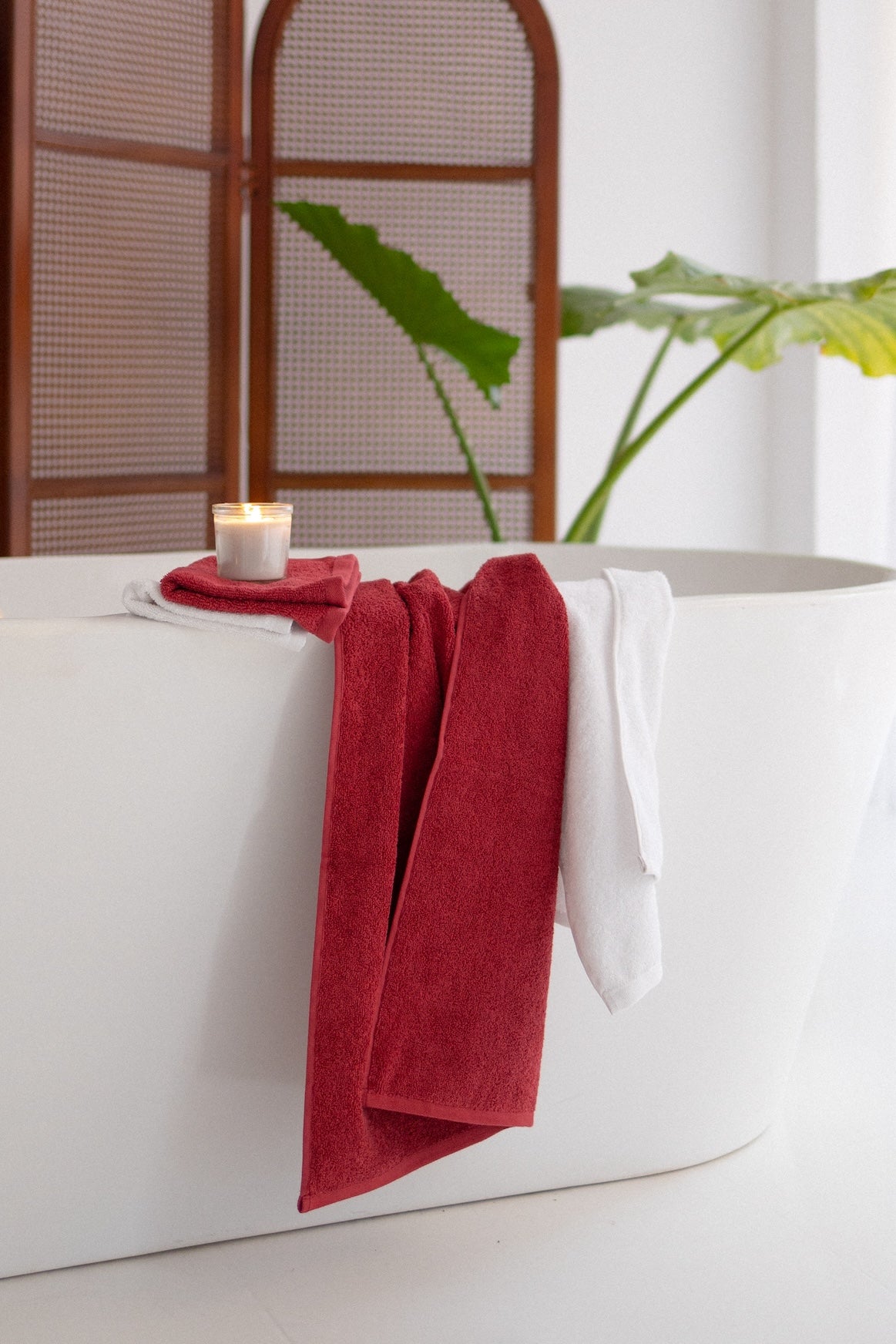 Plain Bath Towels