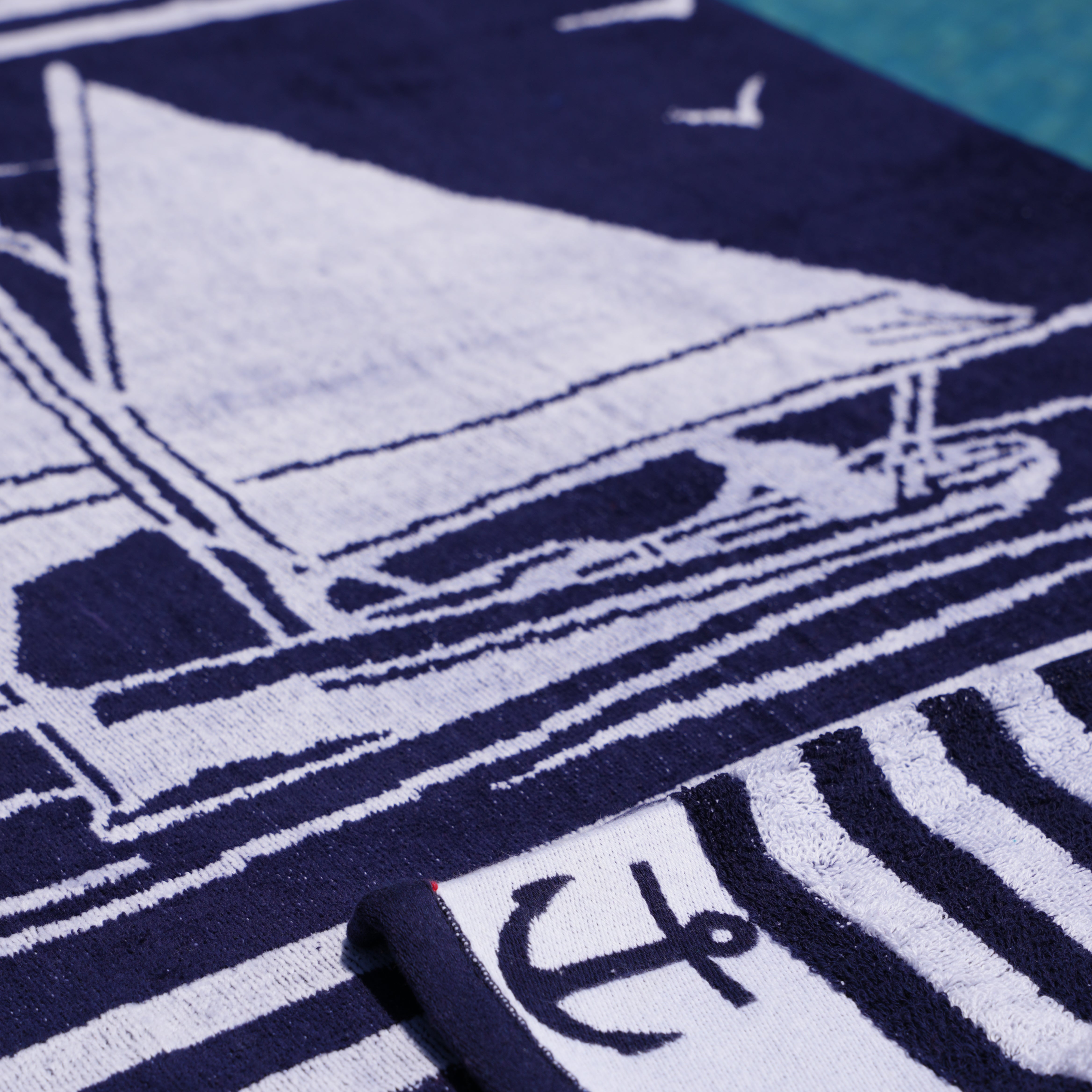Nautical Nights Beach Towel
