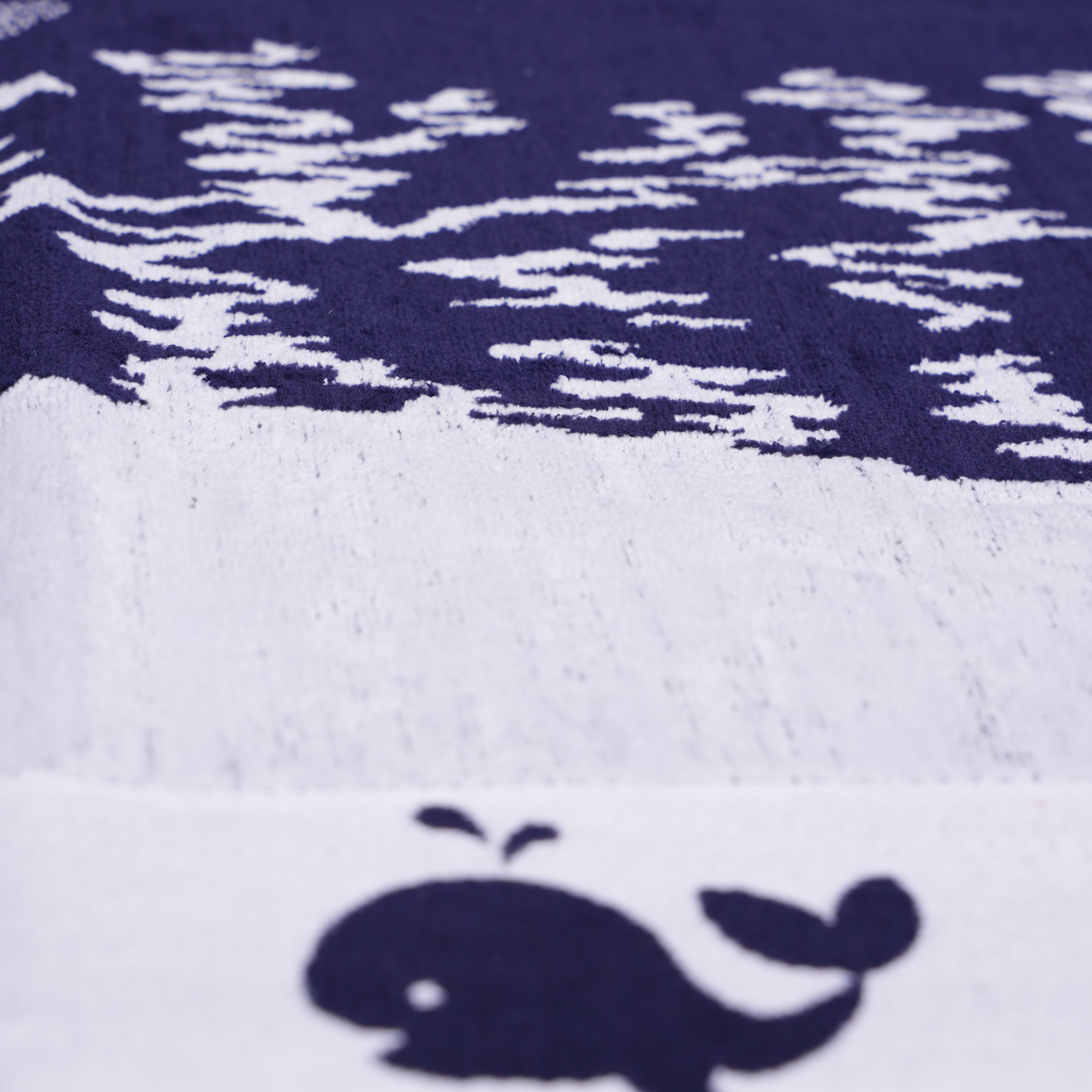 Blue Whale Beach Towel