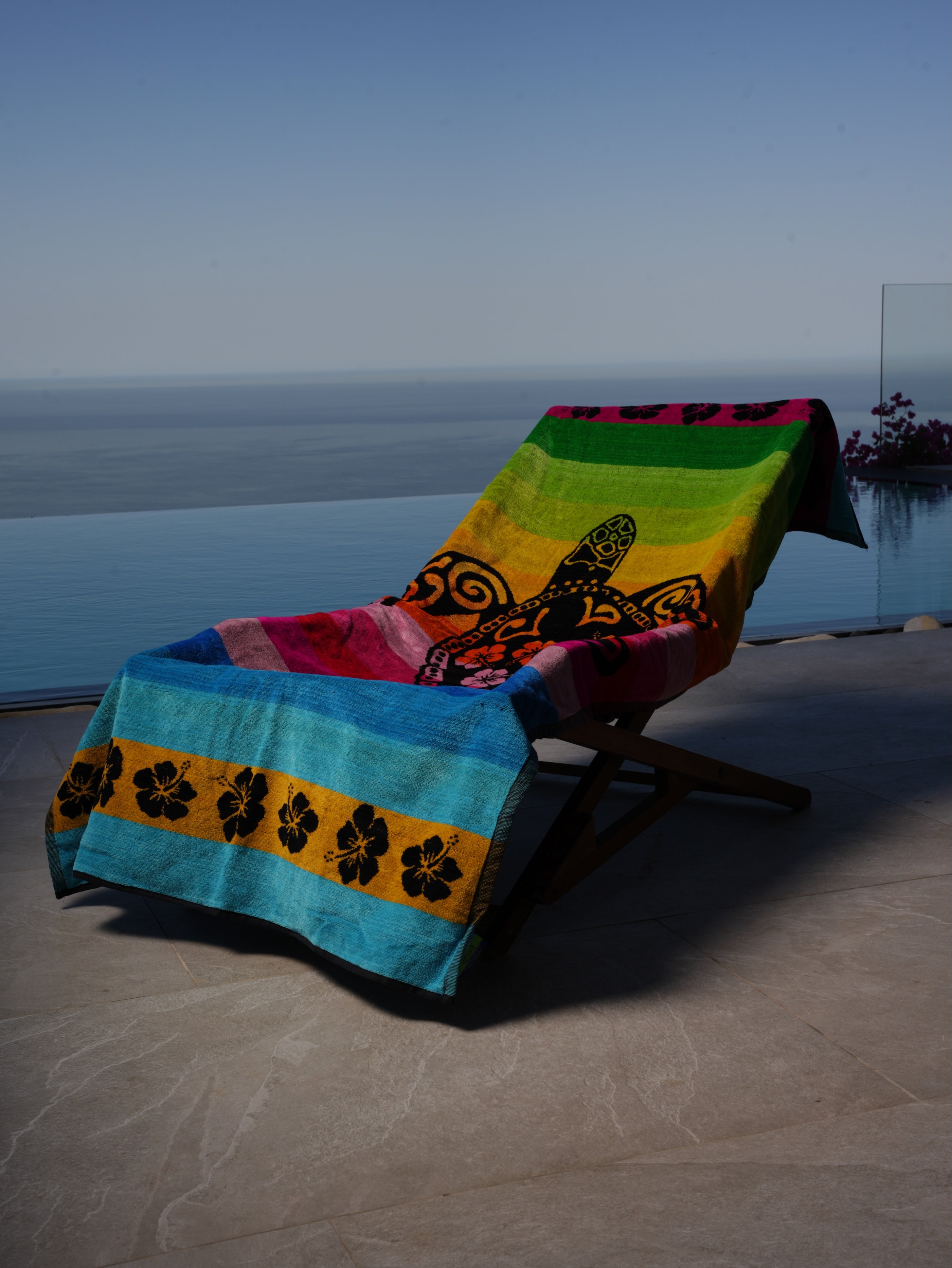 Rainbow Rush Beach Towel