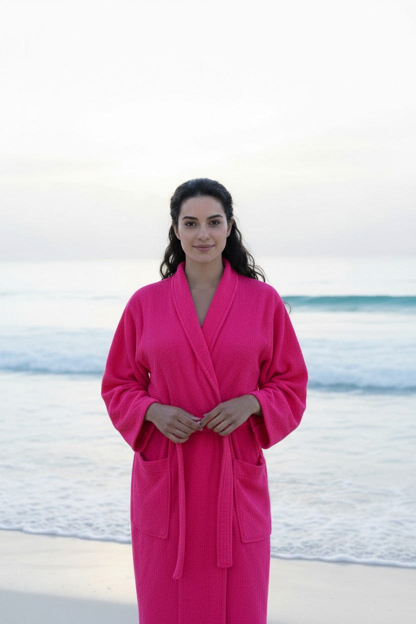 100% Cotton Kimono Bathrobe 500GSM