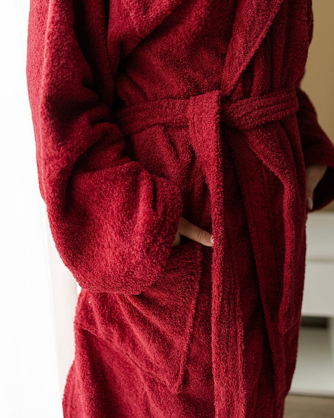 100% Cotton Plain Bathrobe 500 GSM