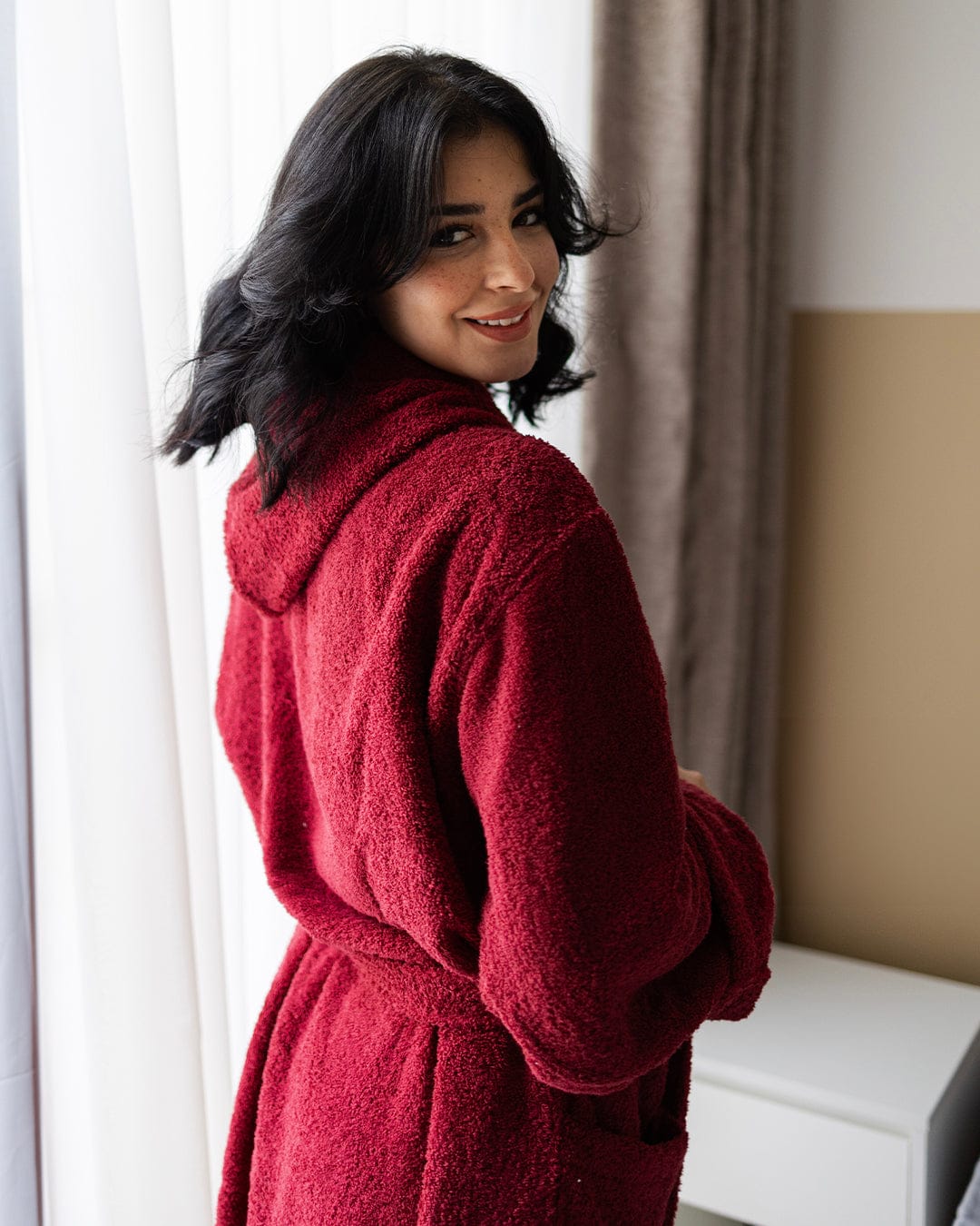100% Cotton Plain Bathrobe 500 GSM