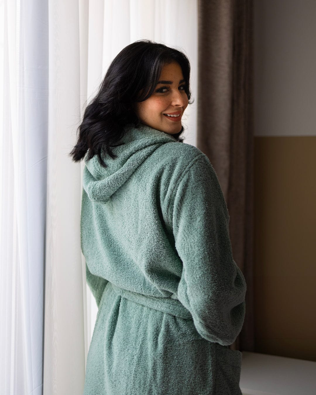 100% Cotton Plain Bathrobe 500 GSM