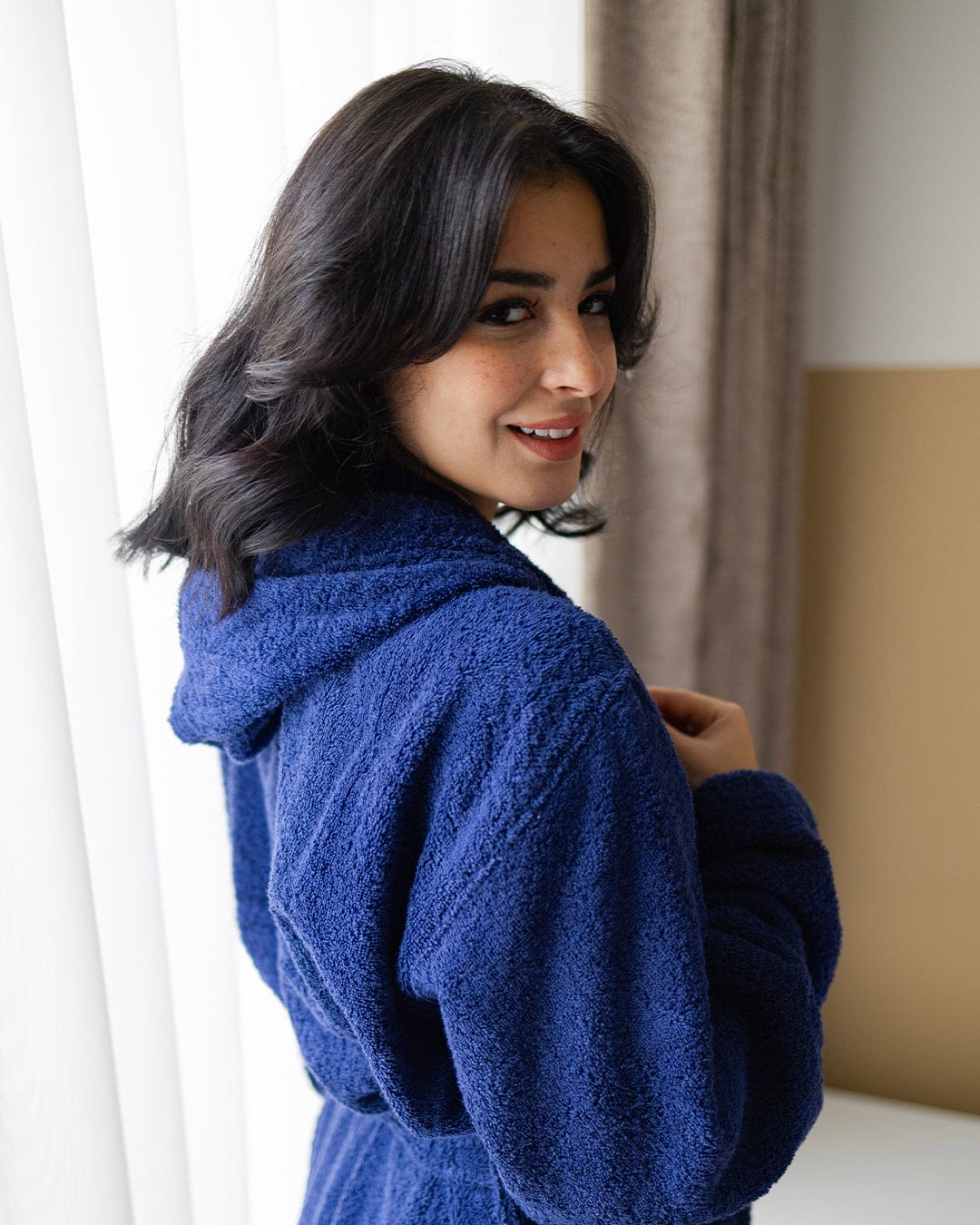 100% Cotton Plain Bathrobe 500 GSM