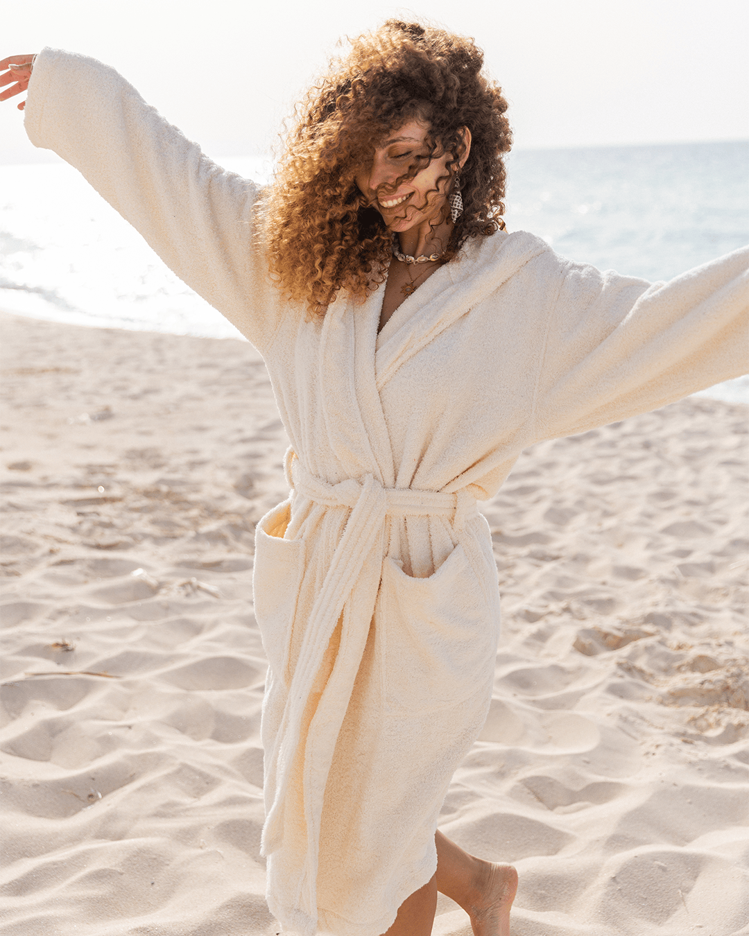 100% Cotton Plain Bathrobe 500 GSM