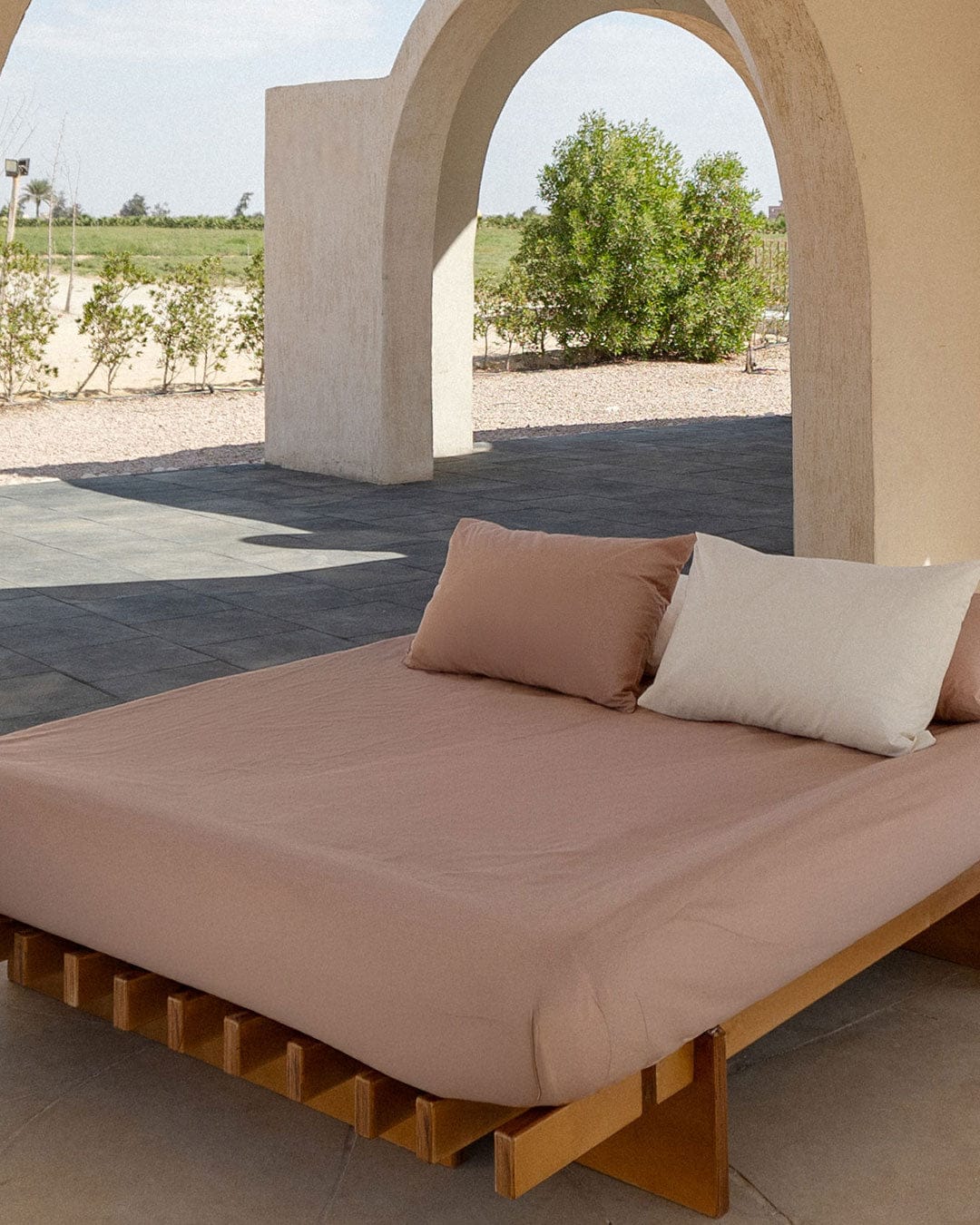 100% Cotton Percale Fitted Bedsheet