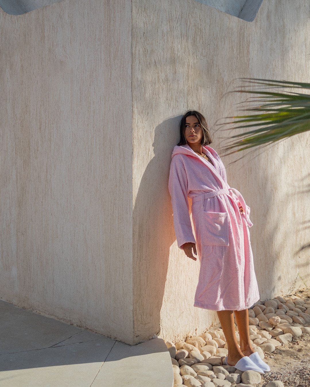 100% Cotton Plain Bathrobe 500 GSM