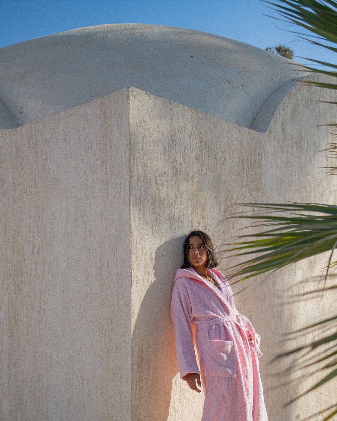 100% Cotton Plain Bathrobe 500 GSM