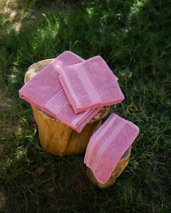 Rose Egyptian Cotton Towel Set