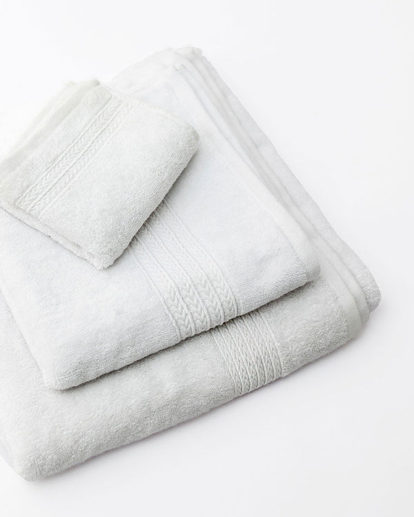 White Egyptian Cotton Towel Set
