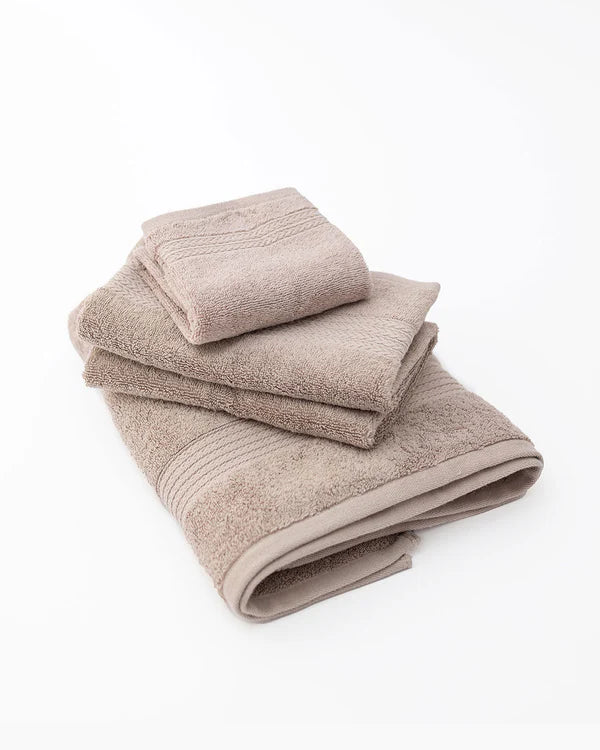 Beige Egyptian Cotton Towel Set