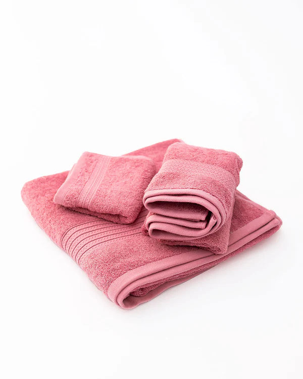 Rose Egyptian Cotton Towel Set