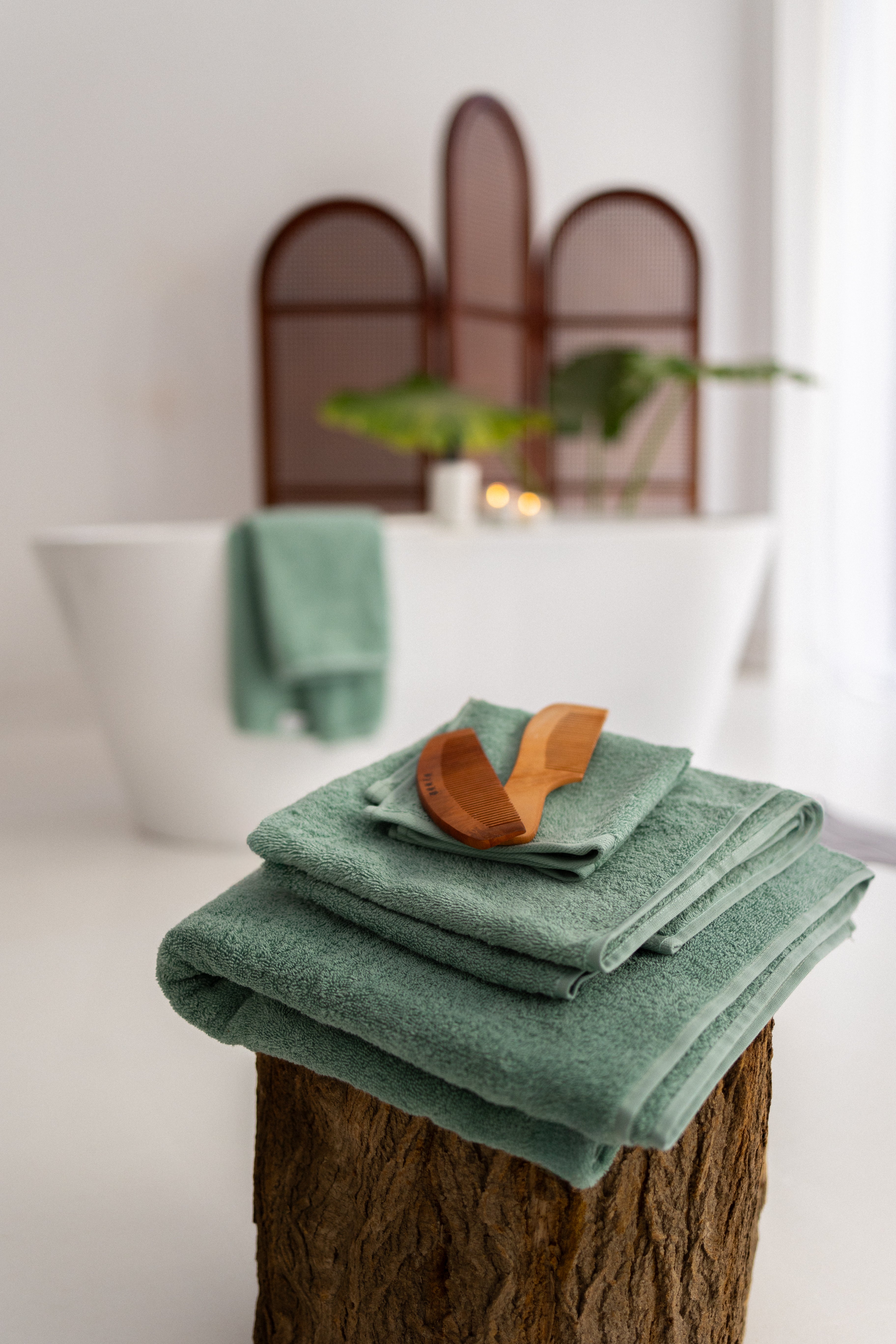 Plain Bath Towels