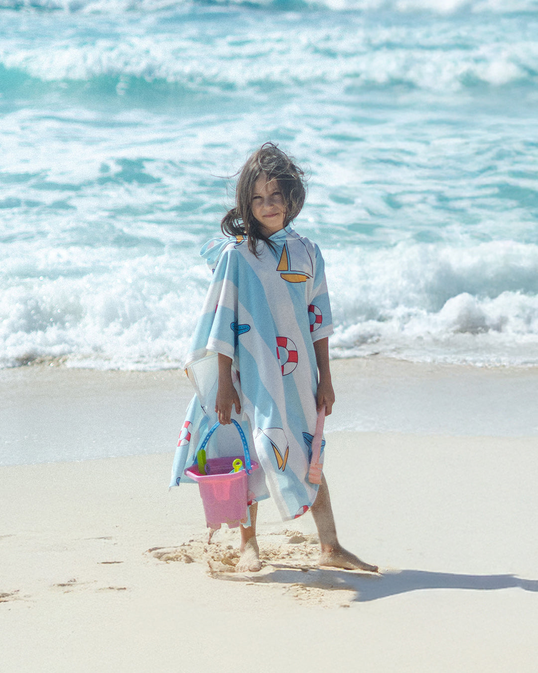 Mini Marine Kids Poncho