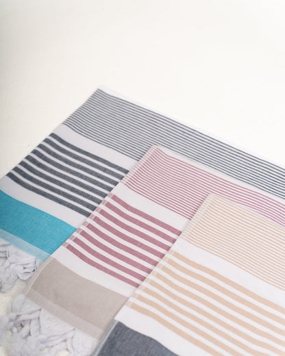 Sun Stripes Beach Towel