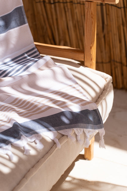 Sun Stripes Beach Towel