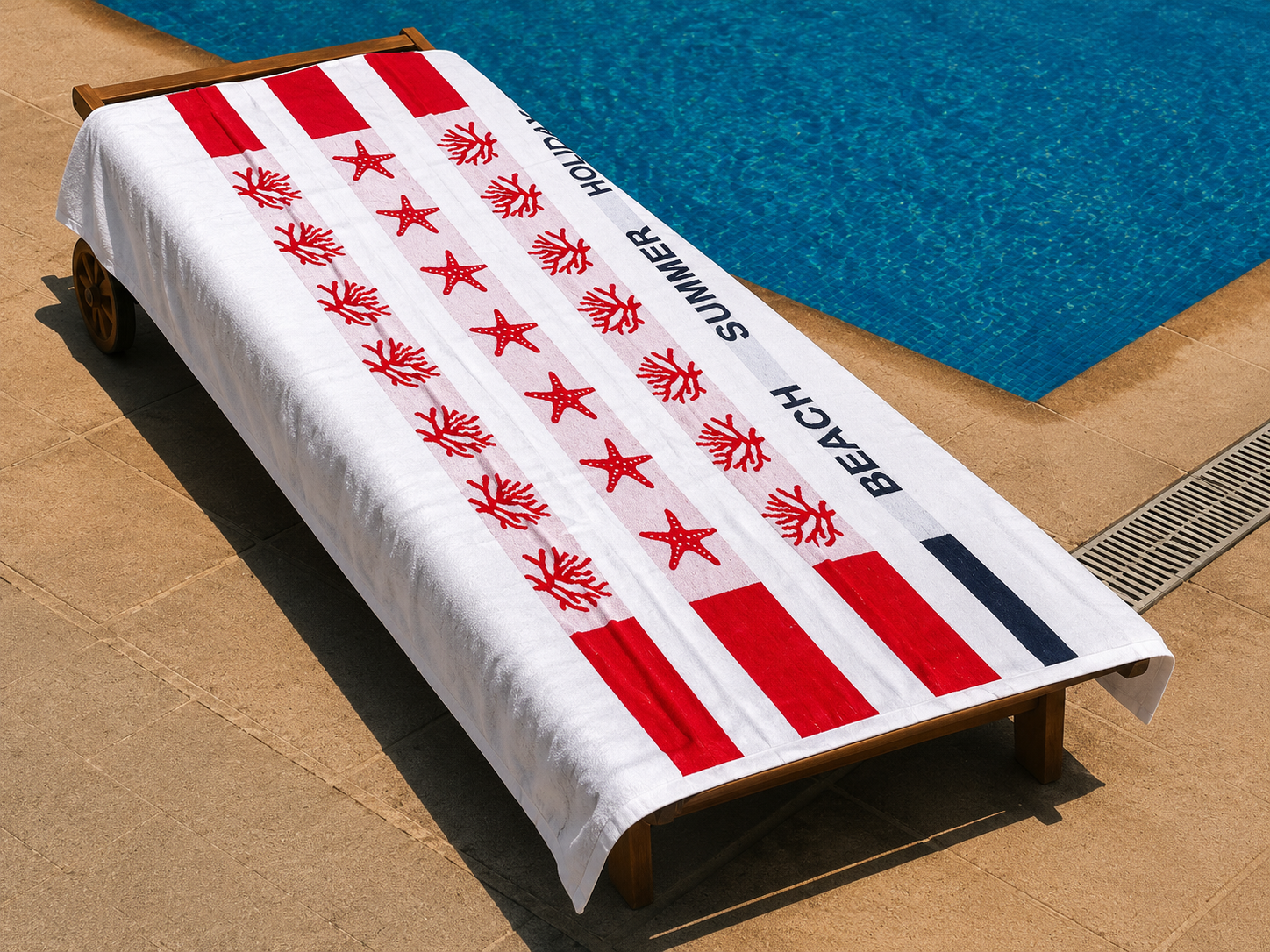Beach Holiday Starfish Beach Towel