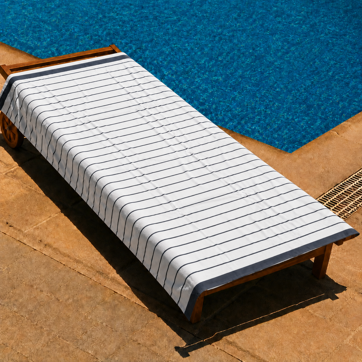 Striped Beach Towel 390GSM