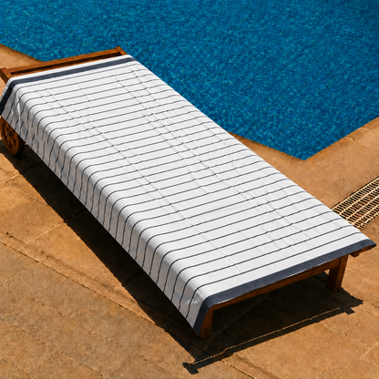 Striped Beach Towel 390GSM