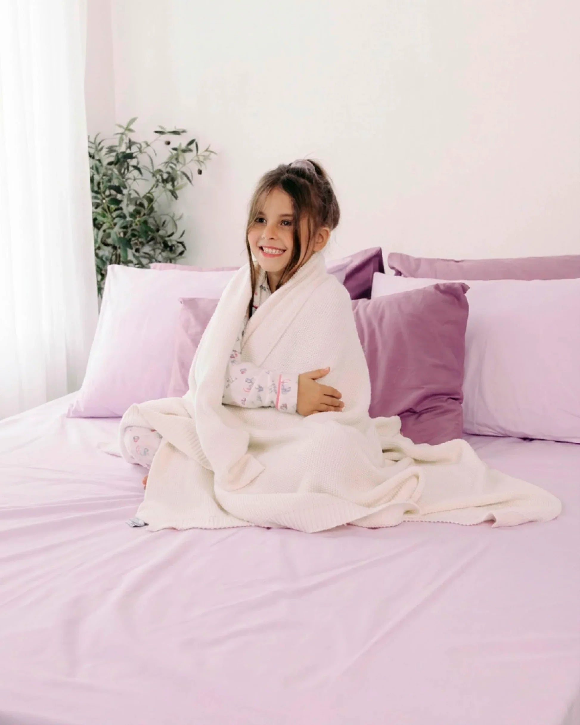 100% Cotton Percale Fitted Bedsheet