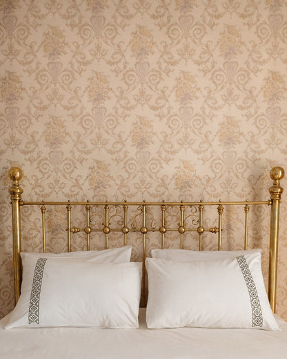 Celestial Bridal Embroidered Bedsheet