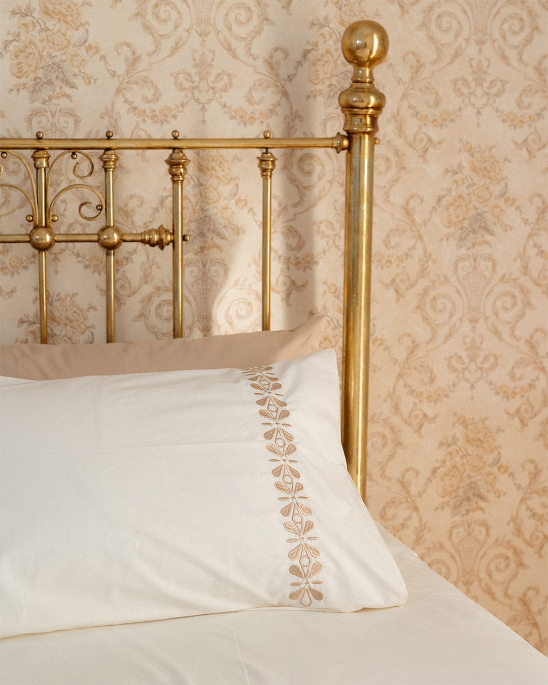 Rosette Bridal Embroidered Bedsheet
