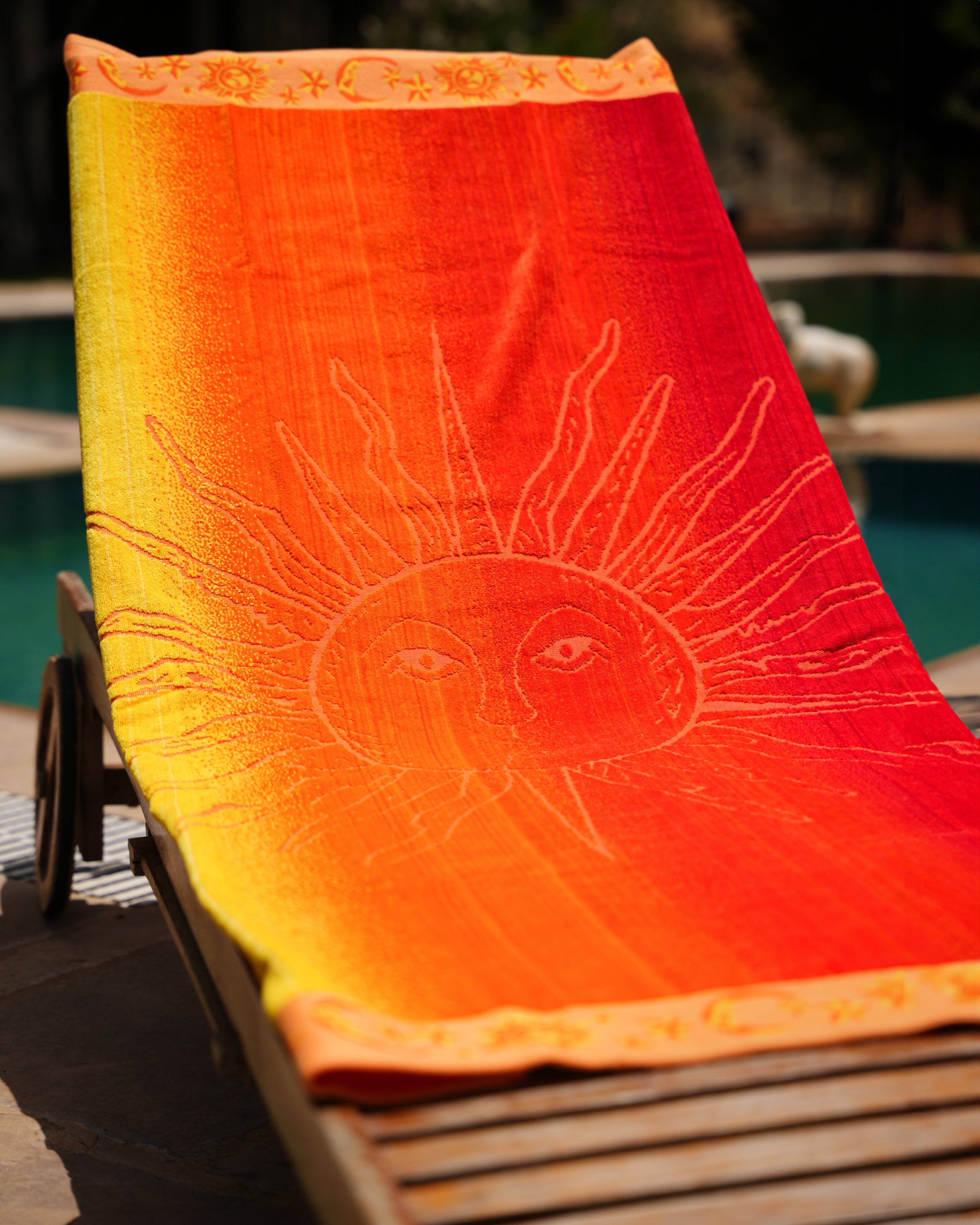 Shades of Sun Ombre Beach Towel