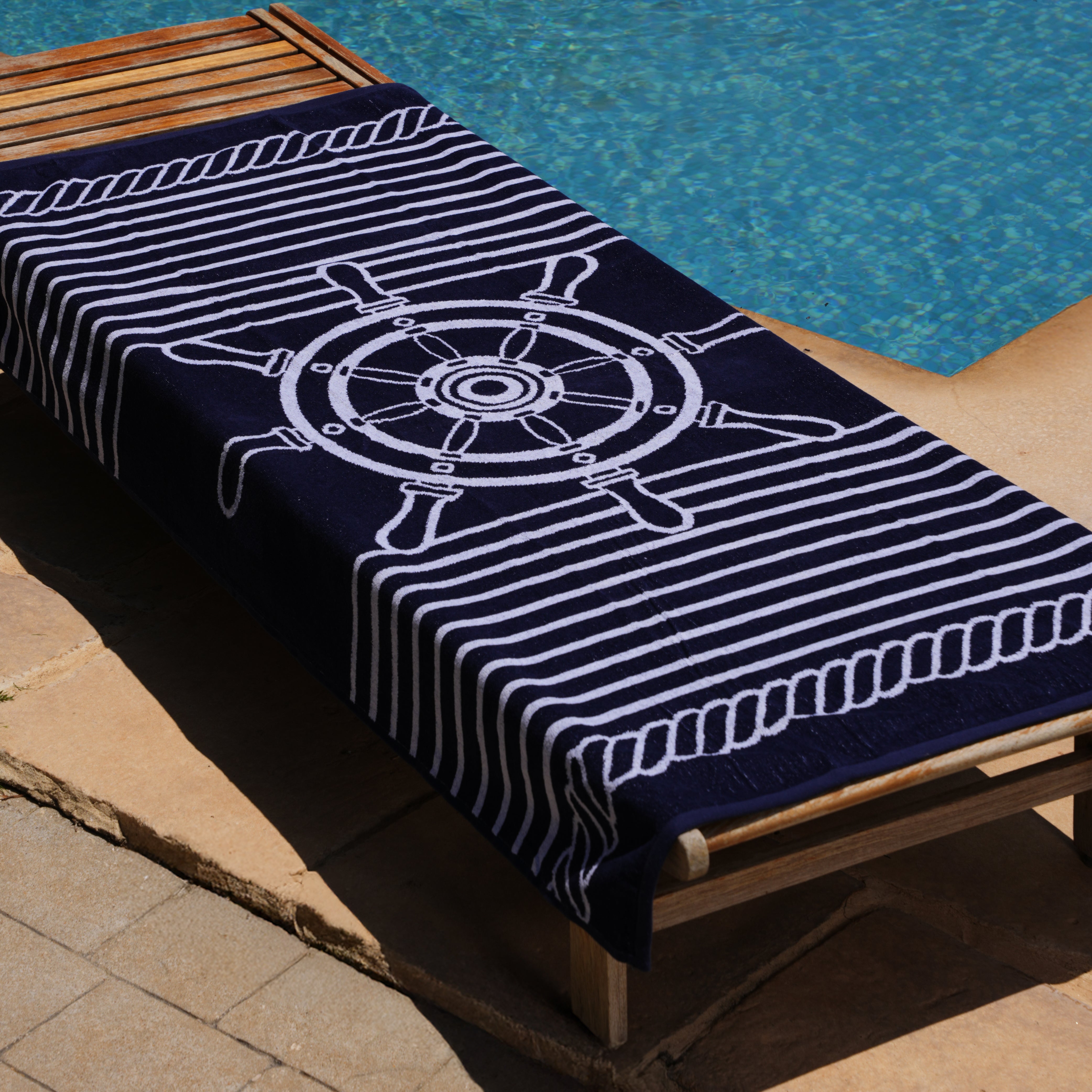 Captain's Deck Beach Towel