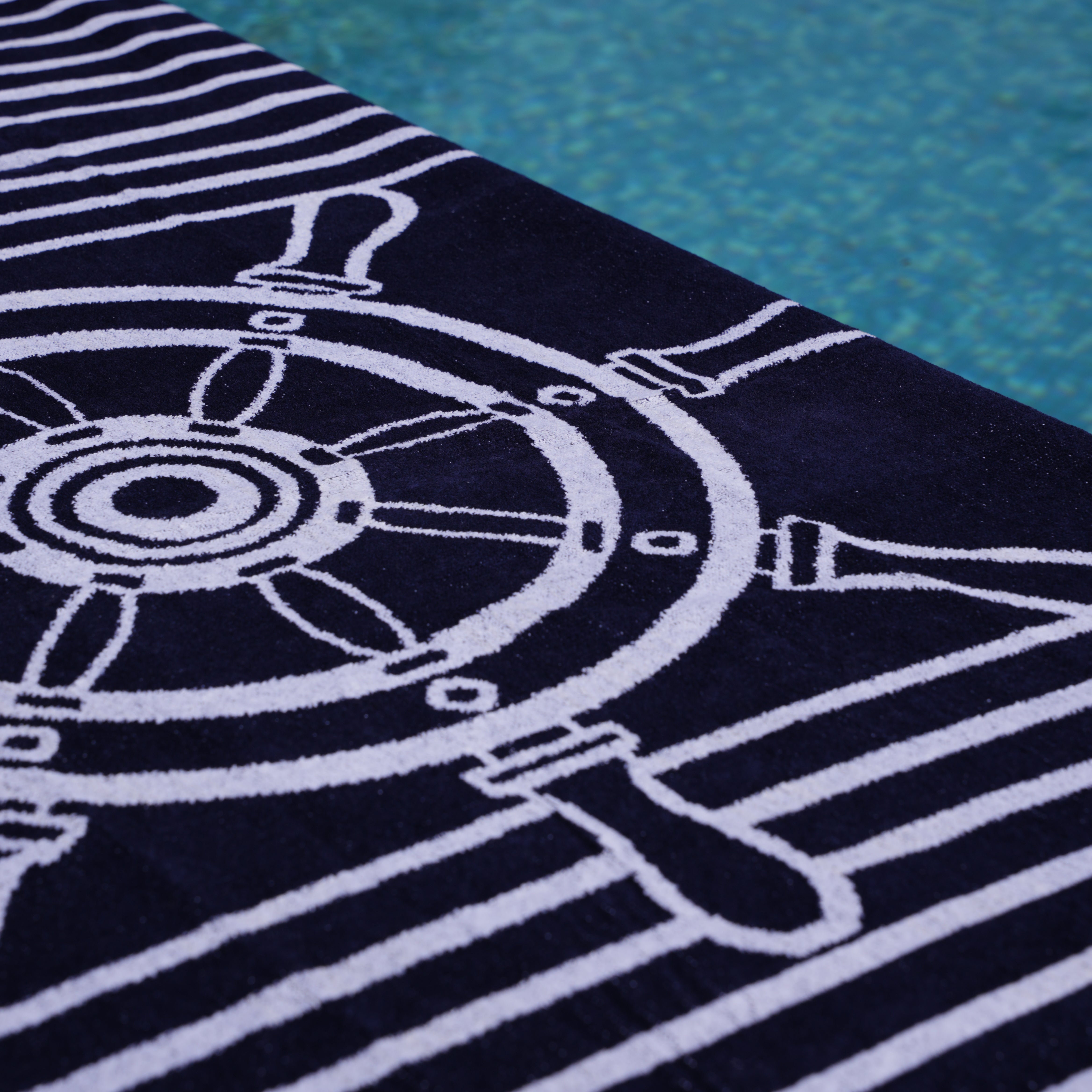 Captain's Deck Beach Towel