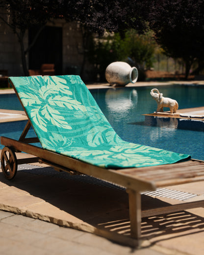 Tropical Streak Beach Towel