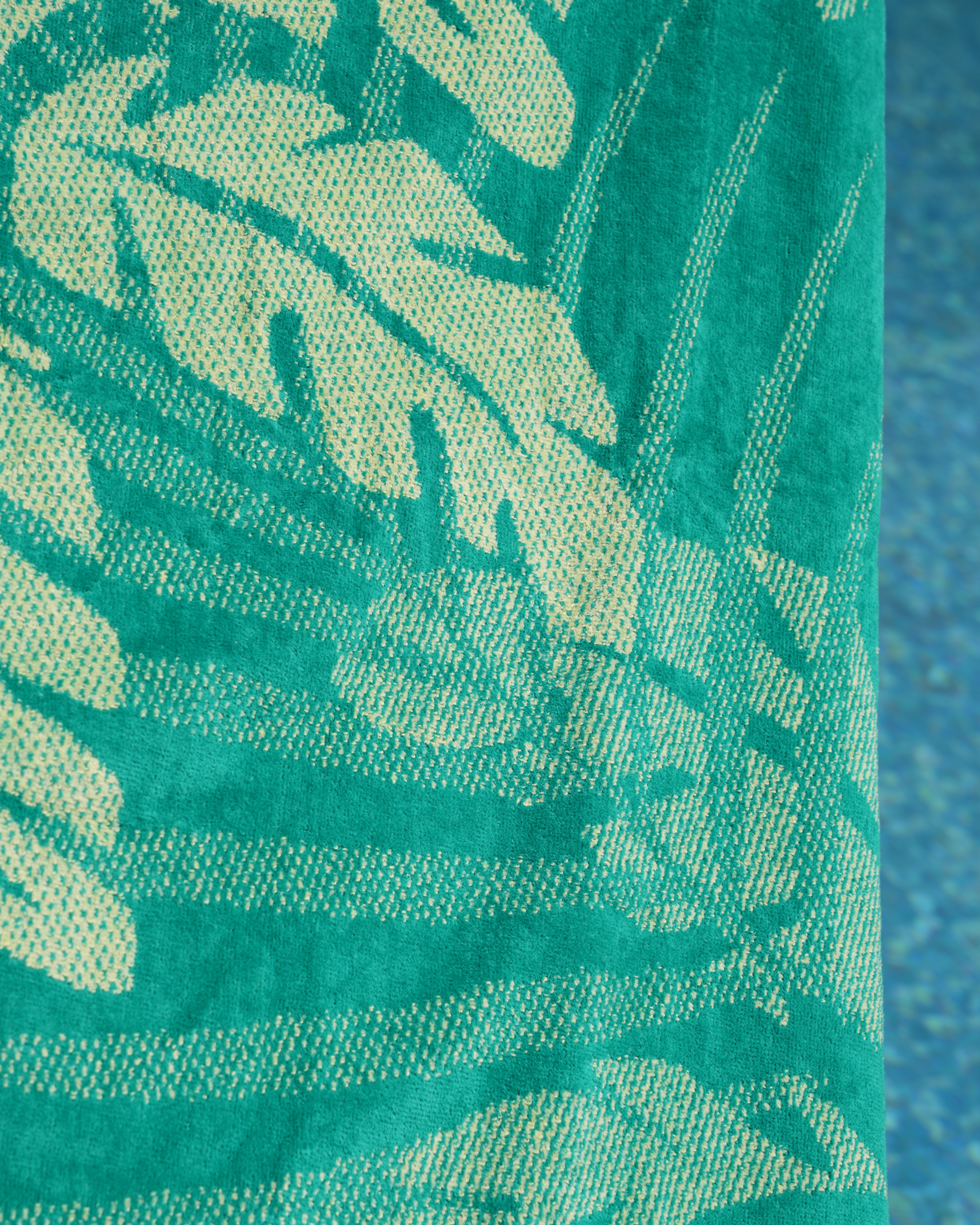 Tropical Streak Beach Towel