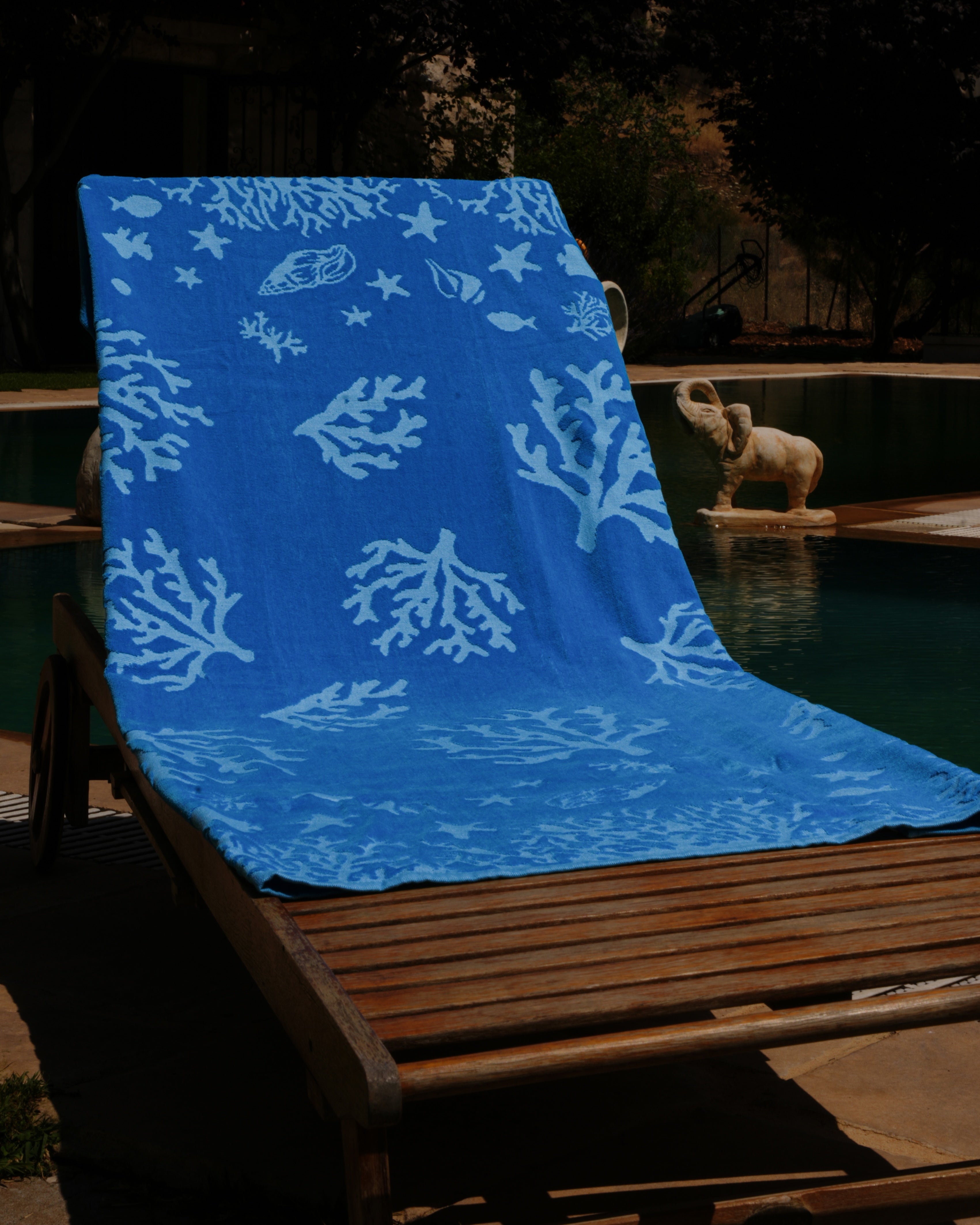 Sea Coral Beach Towel