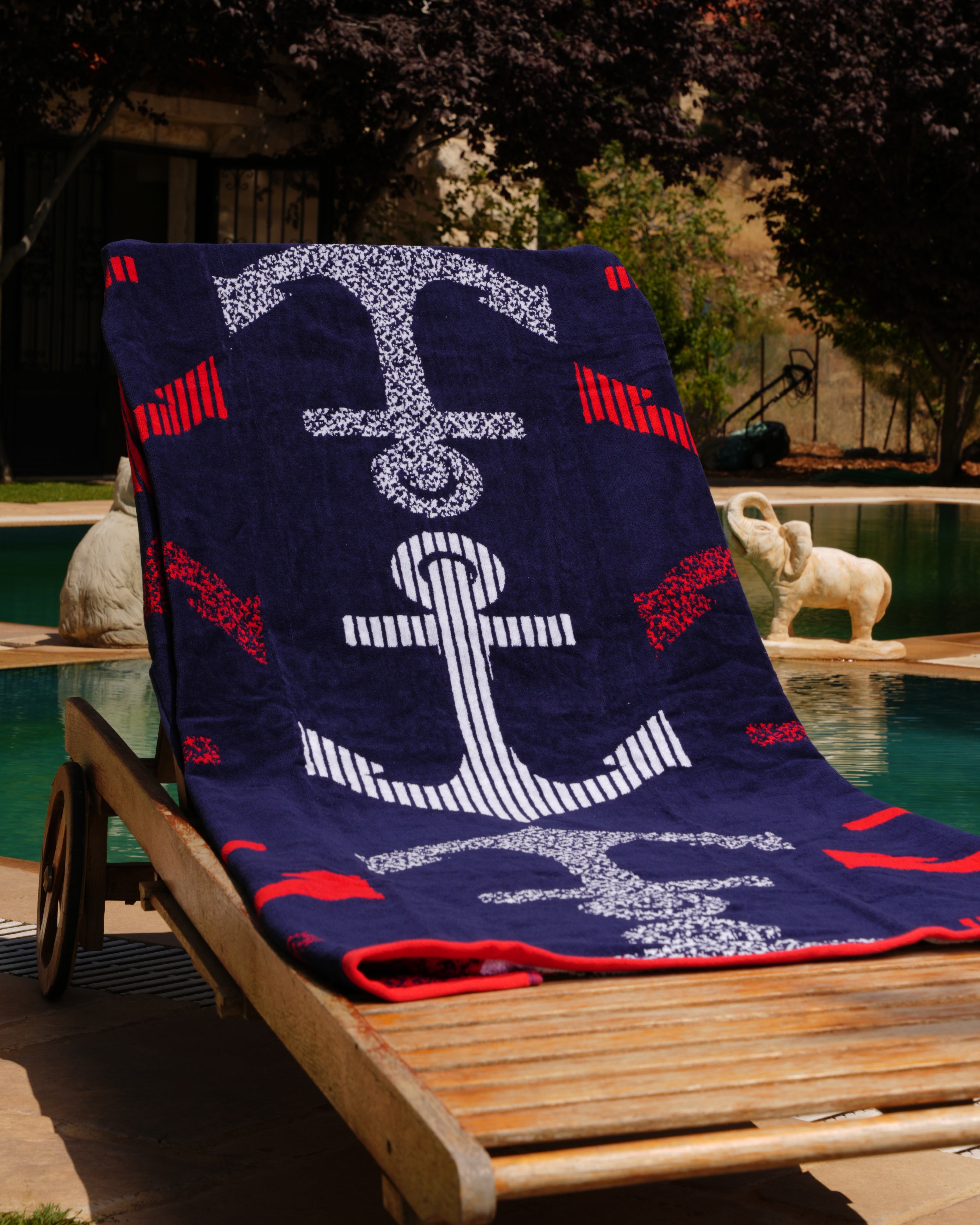 Great Anchor Beach Towel