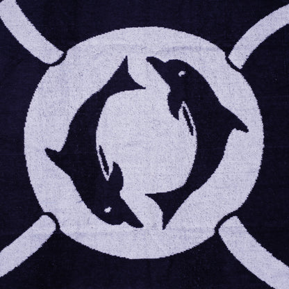 Cruising Dolphins Beach Towel