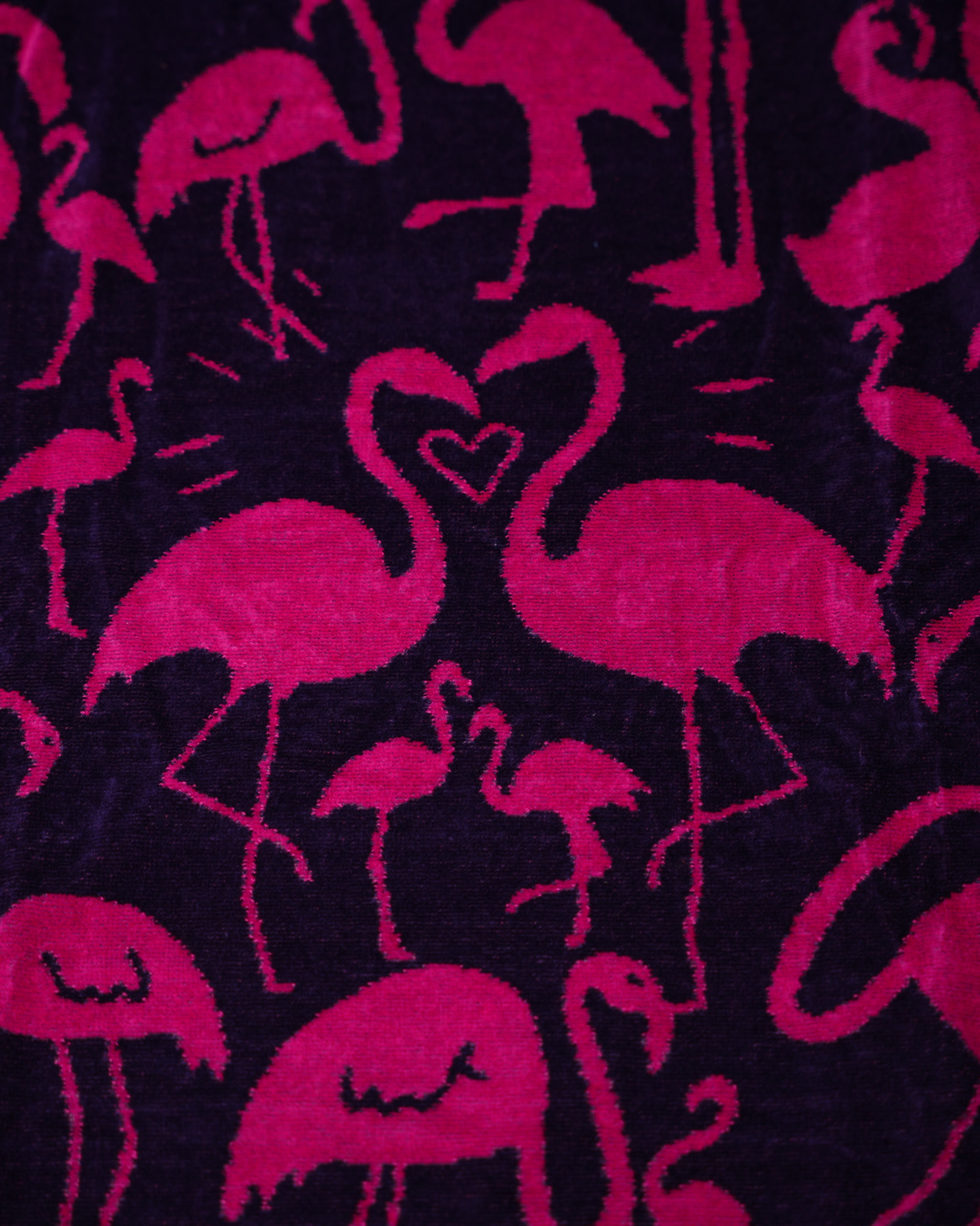 Flamingo Pineapple Beach Towel