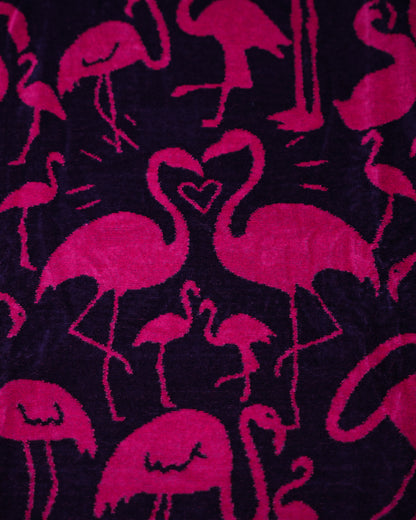 Flamingo Pineapple Beach Towel