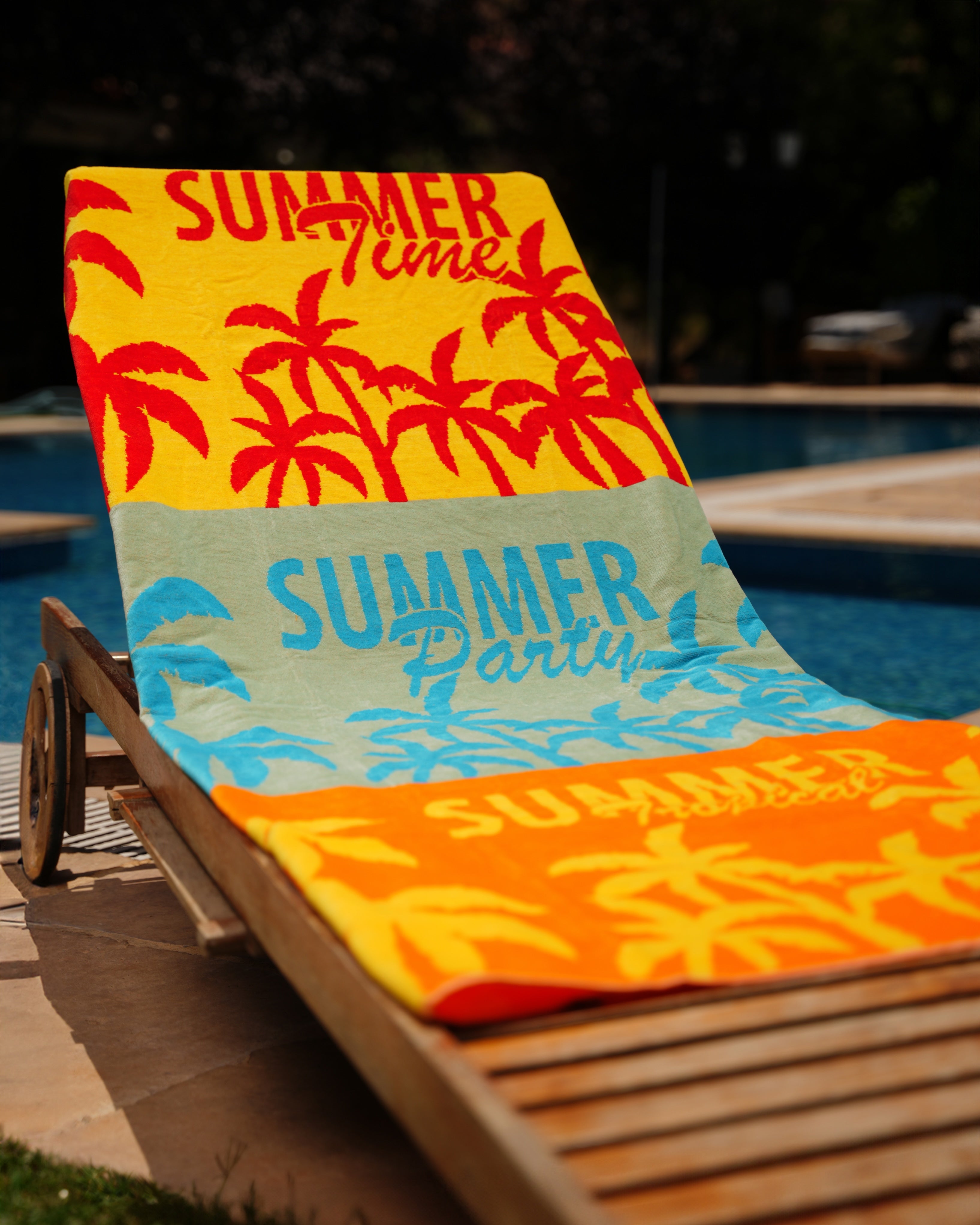 Summer Party Beach Towel