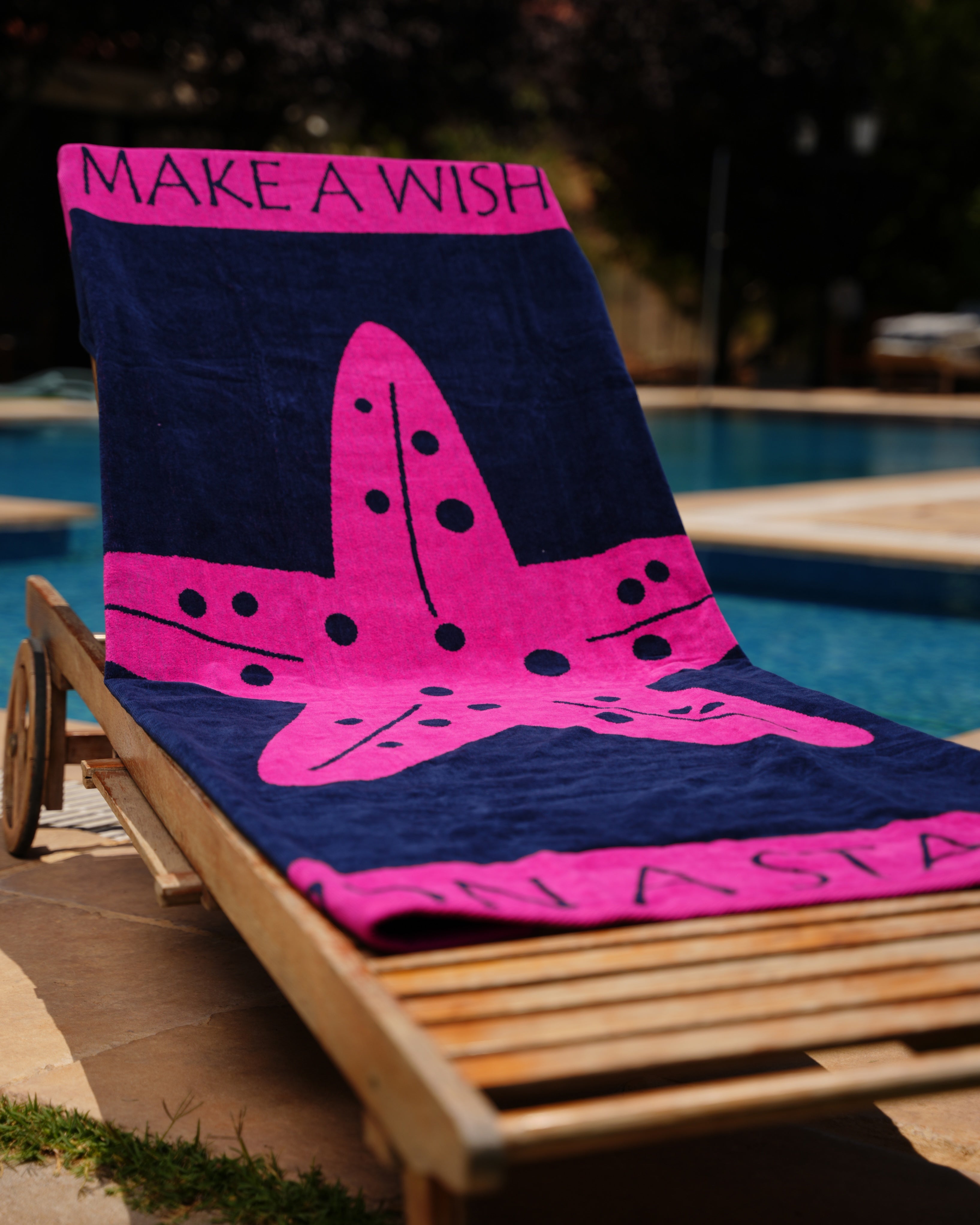 Wish Upon A Starfish Beach Towel