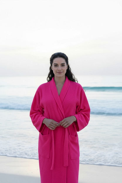 100% Cotton Kimono Bathrobe 500GSM