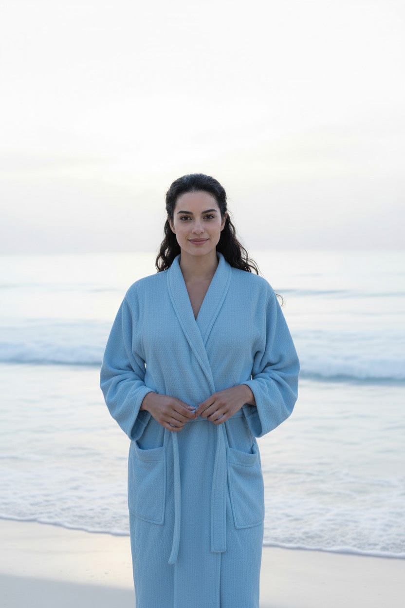 100% Cotton Kimono Bathrobe 500GSM