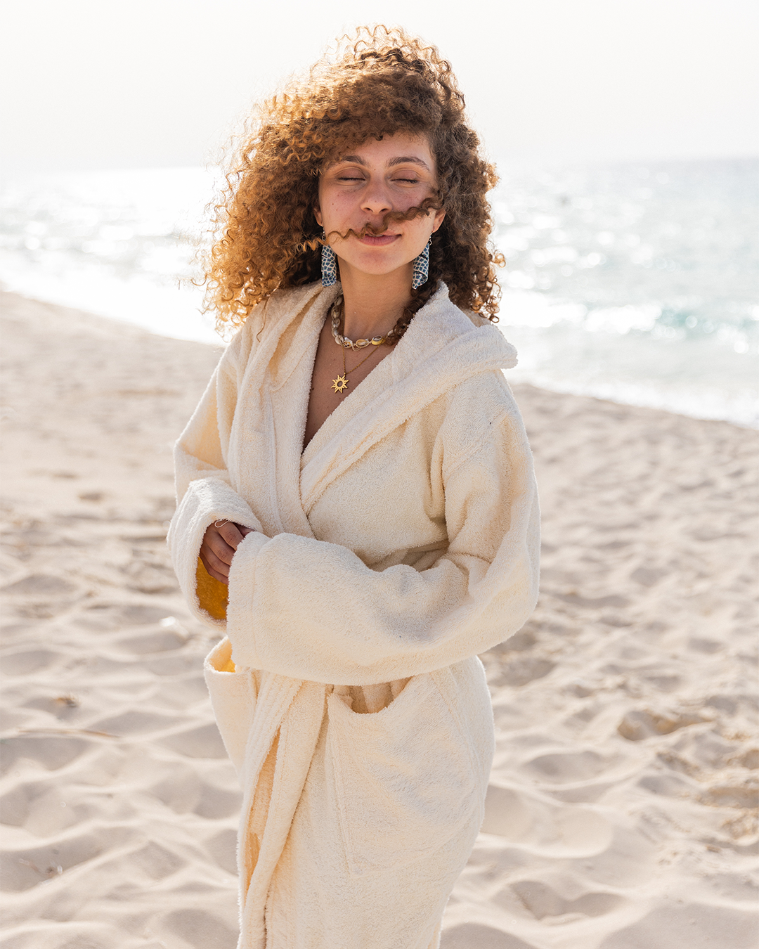 Plain Bathrobe 100% Cotton 500 GSM