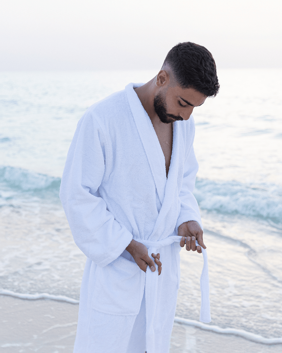 100% Cotton Kimono Bathrobe 500GSM