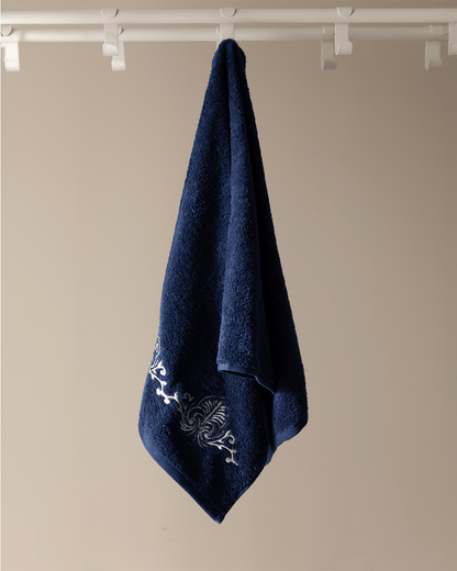 Majesty Embroidered Face Towel