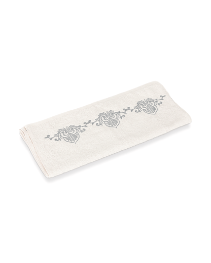 Majesty Embroidered Face Towel