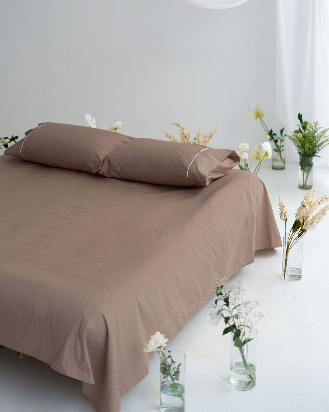 Percale Flat Bedsheets