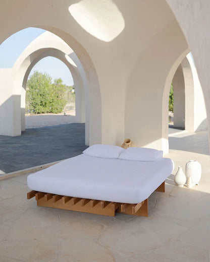 White Percale Fitted Bedsheet