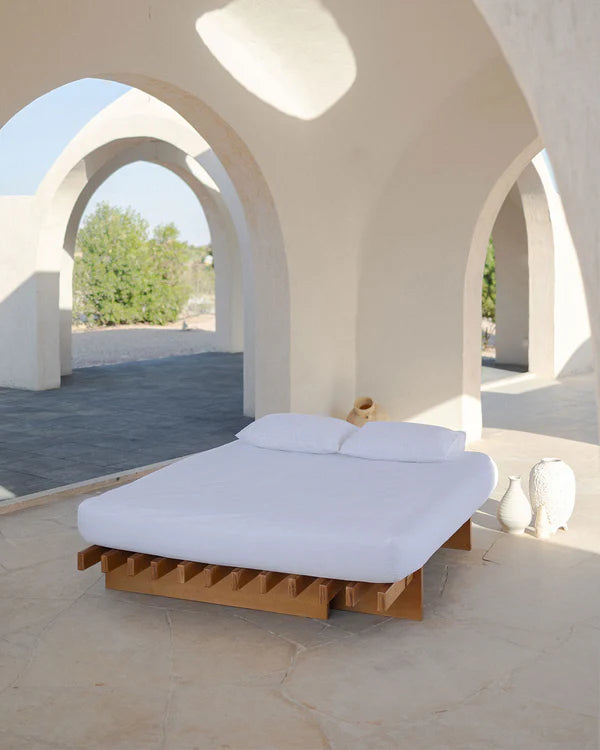 White Percale Fitted Bedsheet
