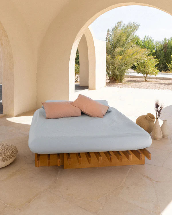 Pistachio Percale Fitted Bedsheet